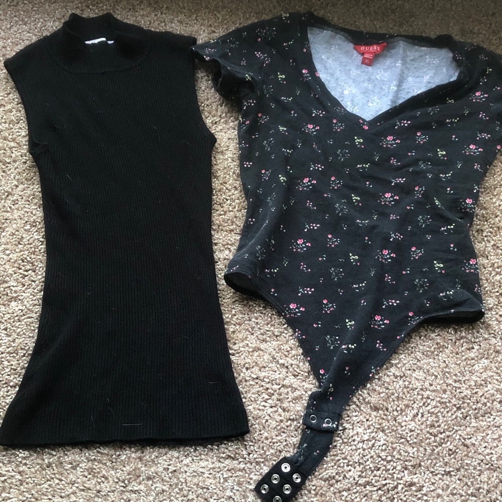 2 black women’s tops